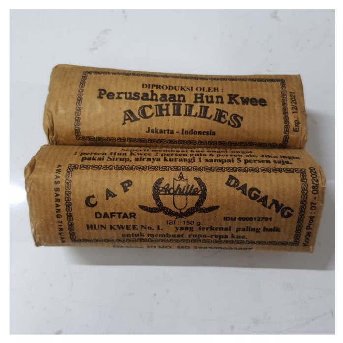 

Tepung Instant / Tepung Kemasan / Tepung Hunkwe Cap Dagang 150 Gram - 5 pcs