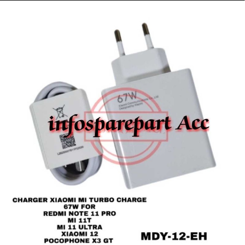 charger xiaomi 67 watt turbo
