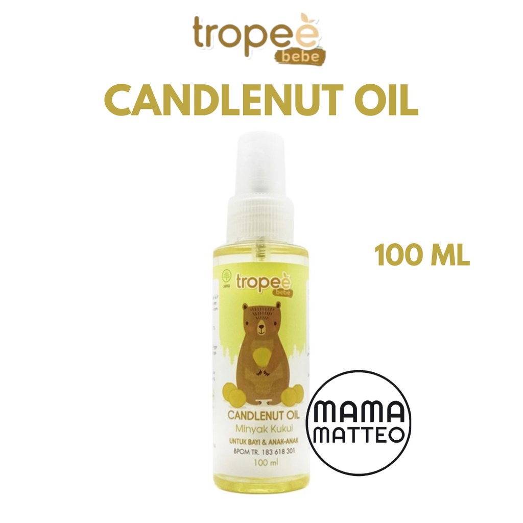 Tropee Bebe Candlenut Oil Sampo Shampoo Minyak Kemiri Hair Lotion Original &amp; Winter Sky 100ml / BANDUNG