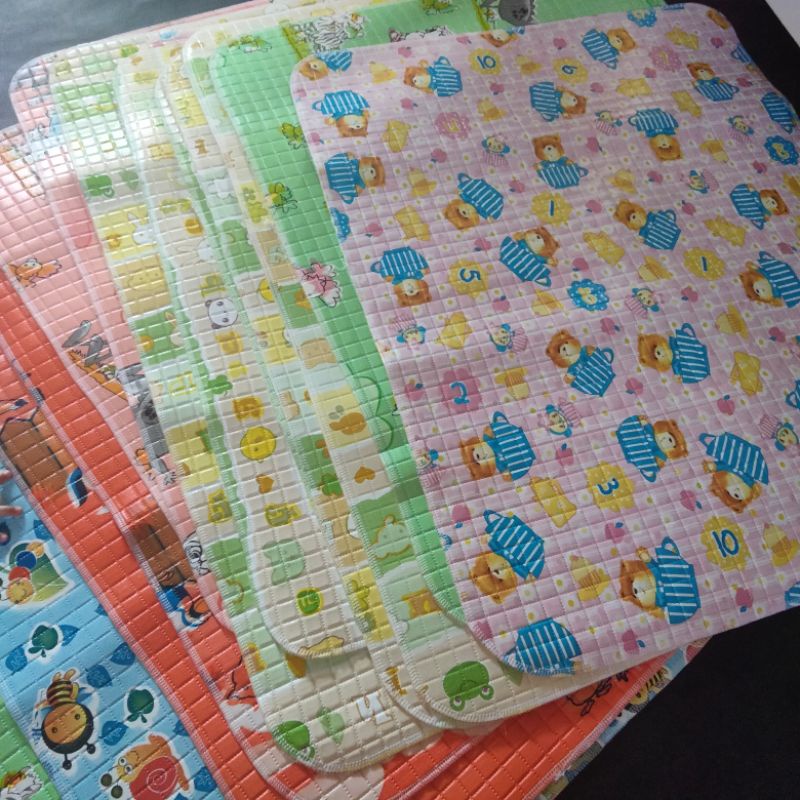 PERLAK BAYI BESAR 70cm×55cm TERMURAH / ALAS OMPOL BAYI / PERLAK WATERPROOF