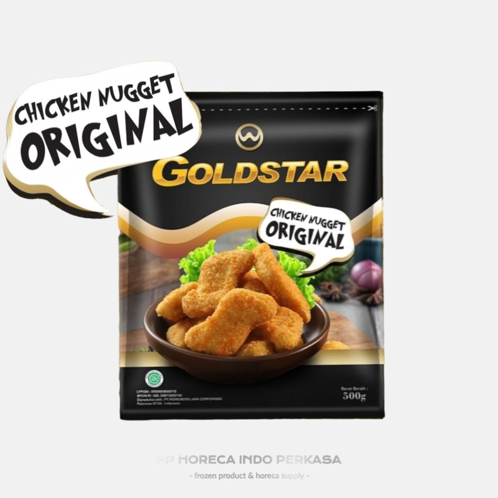 

Goldstar Chicken Nugget Original 500 gr