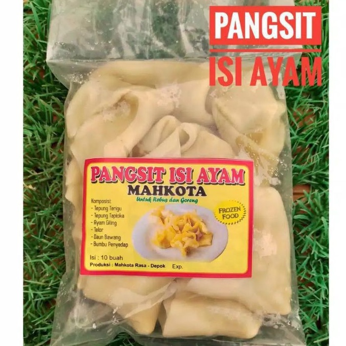 

Pangsit isi Ayam Mahkota