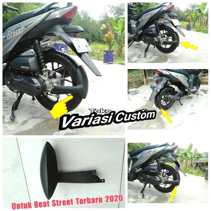 Mudguard Mud guard beat new deluxe 2021 2020 Aksesoris Variasi Custom