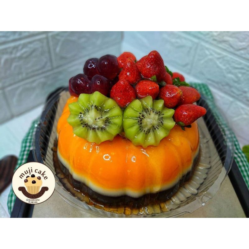 PUDING BUAH | PUDING ULANG TAHUN |PUDING SESERAHAN | PUDING HANTARAN