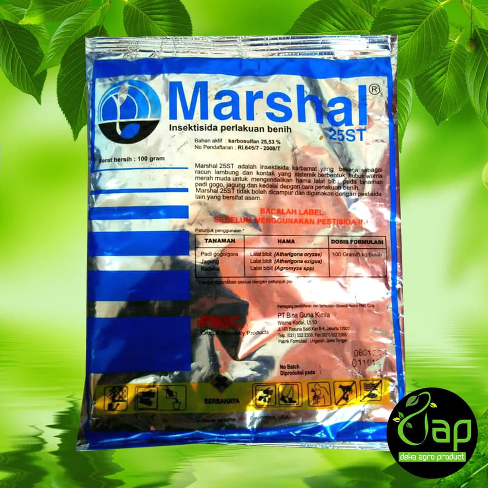 INSEKTISIDA MARSHAL 25ST 100GRAM