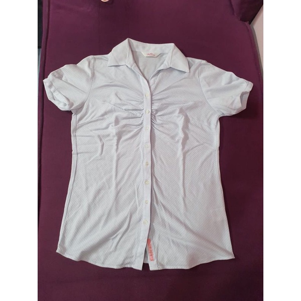 blouse katun putih