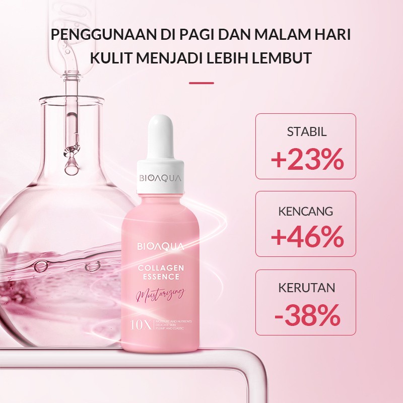 ( PEMUTIH WAJAH ) BIOAQUA 10X MOISTURE PEMUTIH WAJAH BPOM 30ml