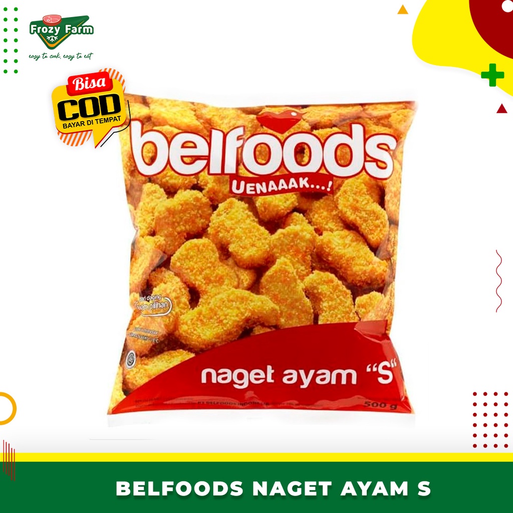 

Belfoods Naget Ayam S 500 Gram