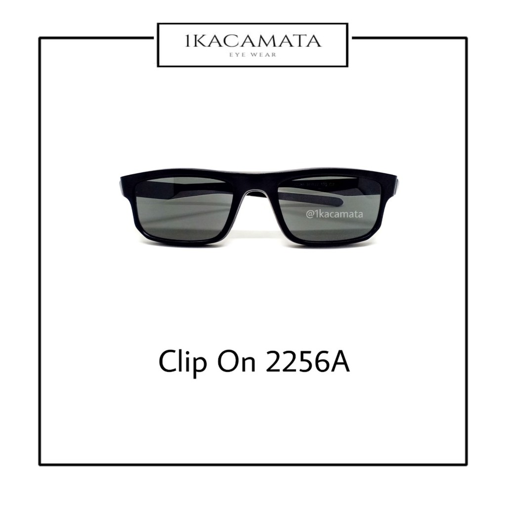 CLIP ON 2256A FREE 5 LENSA SUNGLASS CADANGAN MURAH BERKUALITAS