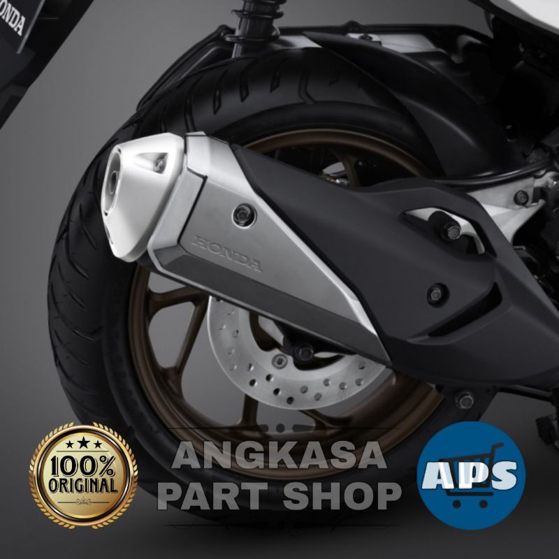 Garnish Cover Muffler Vario 160 garnish cover knalpot vario 160