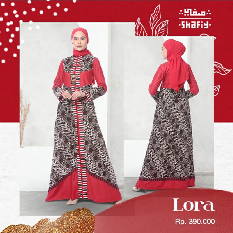 Shafiy Batik Gamis Etnik GBL Lora