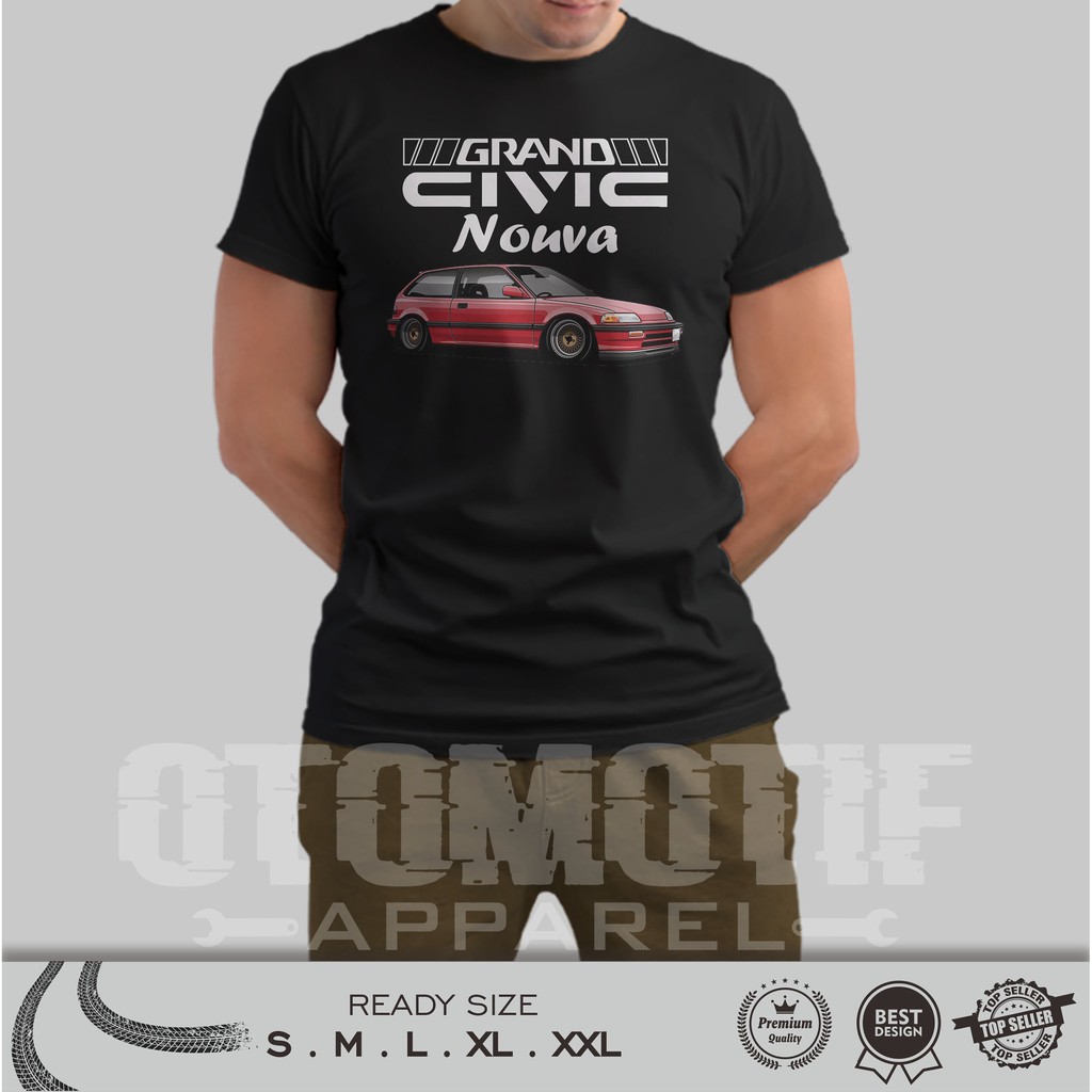 KAOS OTOMOTIF GRAND CIVIC NOUVA