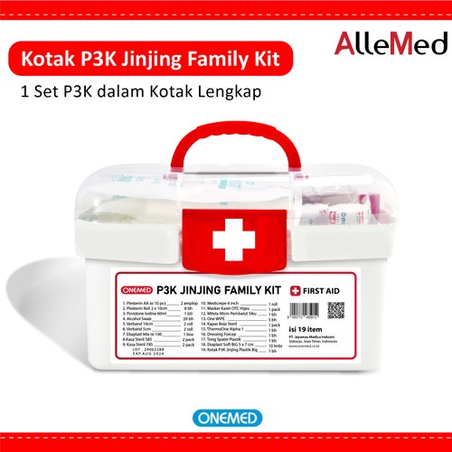 Kotak P3K Plastik Jinjing Family Kit Onemed OJ2