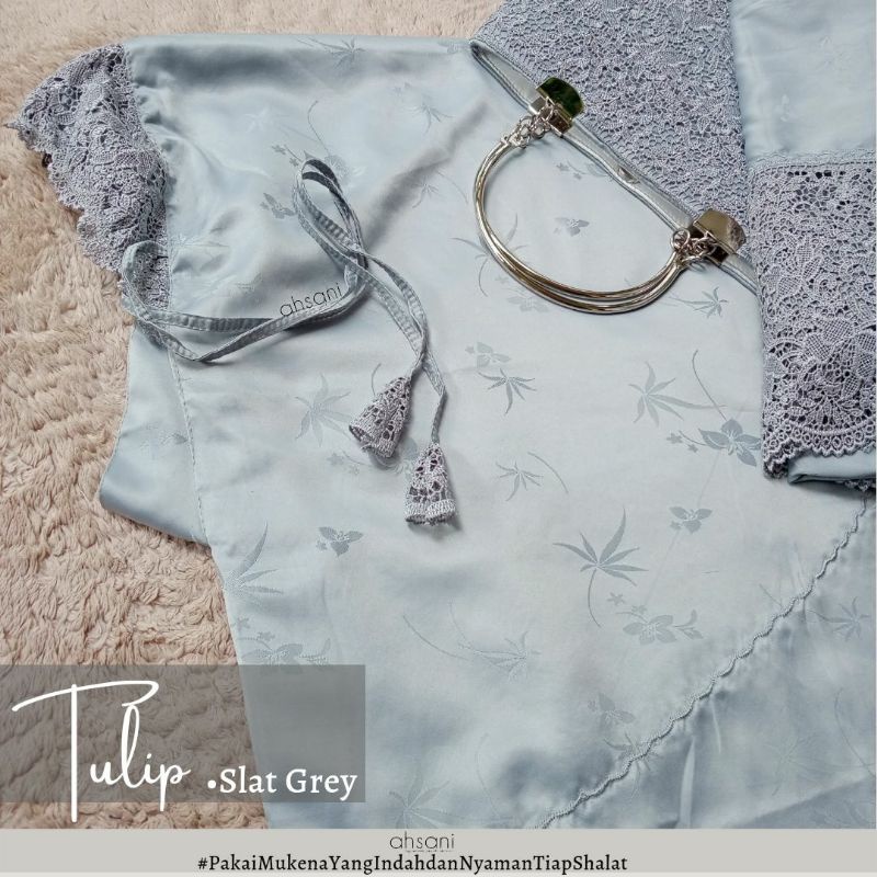 Mukena Ori Mewah Tulip Ahsani Mukena Wanita Mukena Potongan Original Ahsani  Modern Premium Jumbo Mu