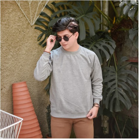 BASIC SWEATER O NECK - SWEATER LEMBUT TERLARIS