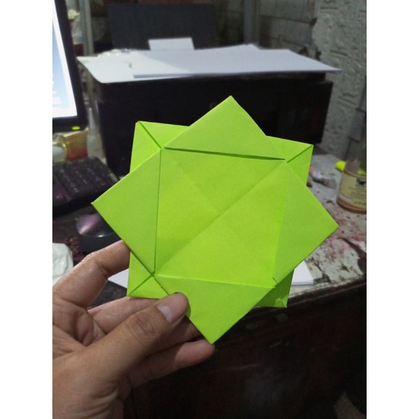 Pigura Foto Dari kertas Origami