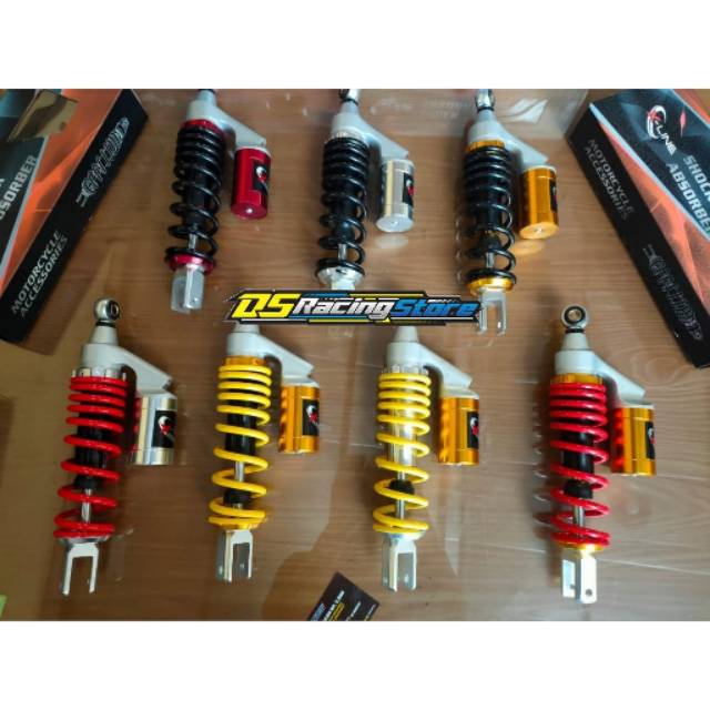 SHOCKBREAKER X-LINE TABUNG ATAS COPY YSS. ALL MATIC MOTOR HONDA YAMAHA