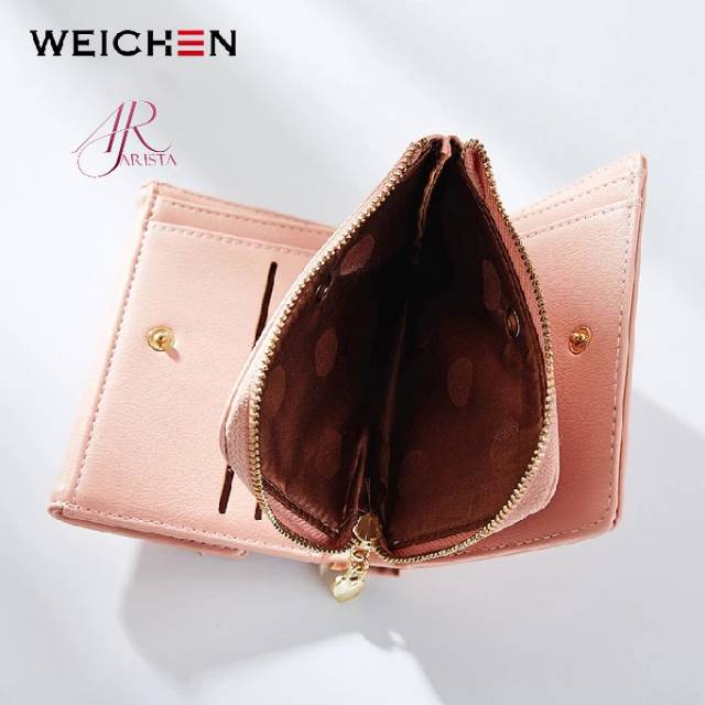 DOMPET WANITA MINI WEICKEN - DOMPET LIPAT WANITA KOREAN FASHION WALLET