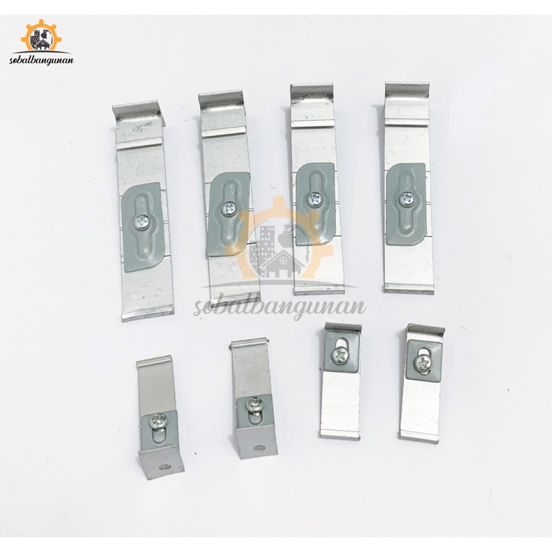 KAKI SINGLE / DOUBLE BRACKET REL GORDEN ALUMINIUM KOTAK