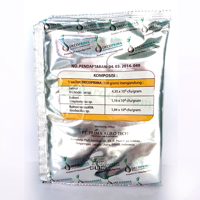 Decoprima Bio Sterilisasi Dan Aerob Decomposer 100 gram