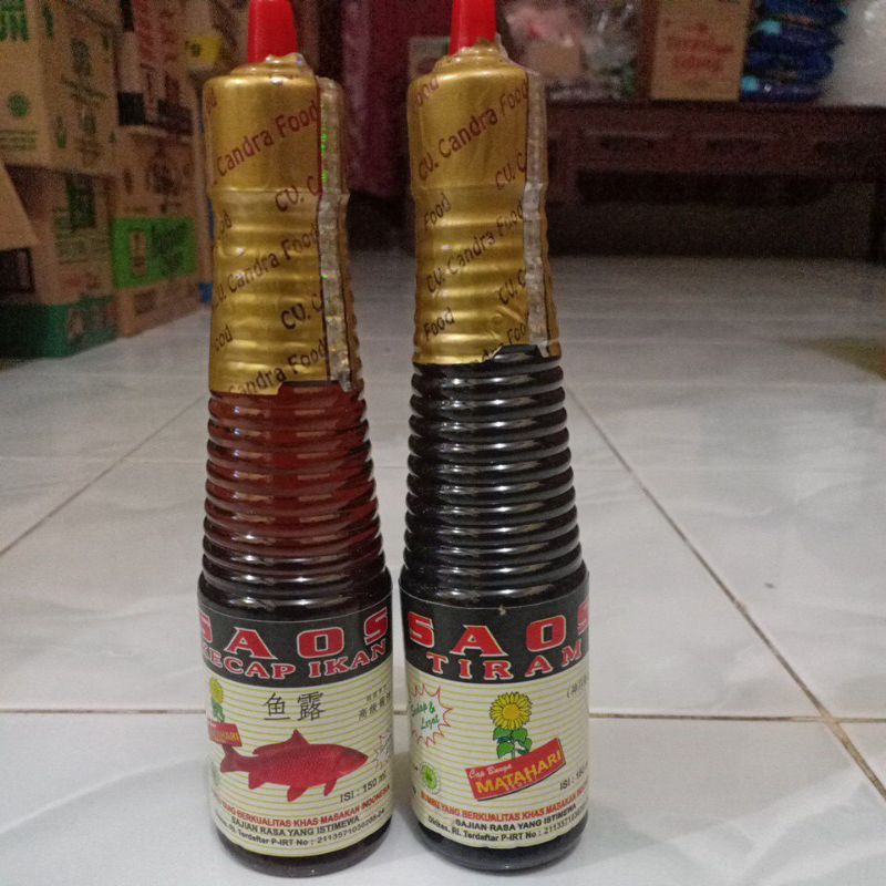 Saus Tiram &amp; Kecap Ikan Matahari 150ml