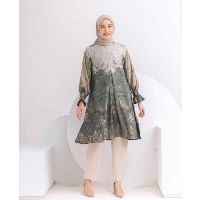 Charrana tunik sepia ash XXL heaven lights