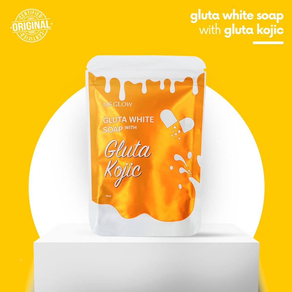 GLUTA WHITE SOAP (GLUTA KOJIC)