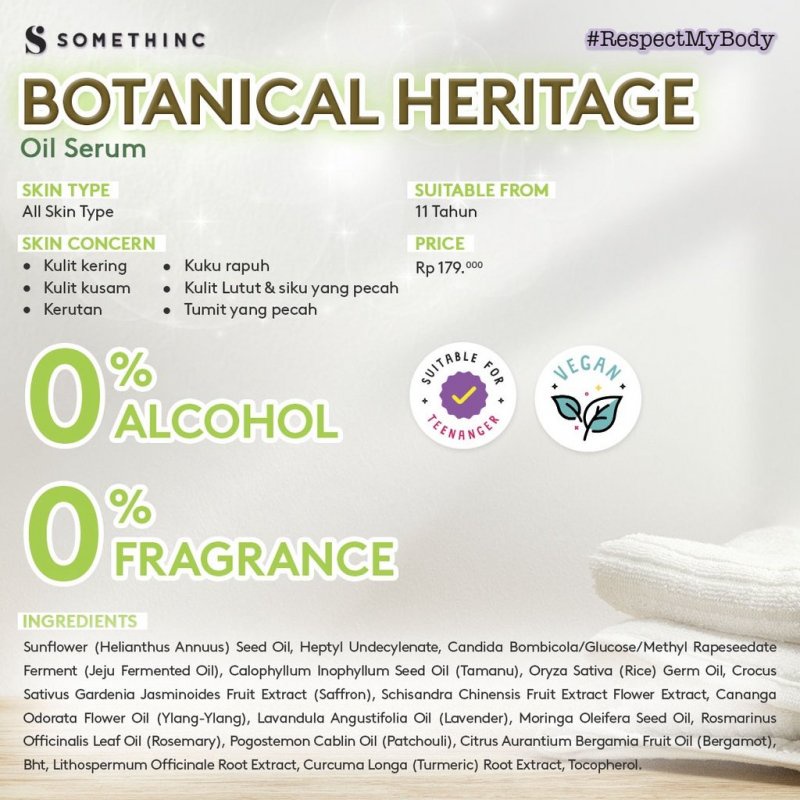 SOMETHINC Heritage Oil Serum (40ml)