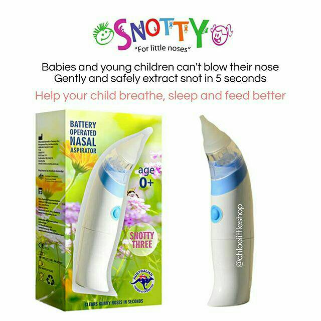 Snotty Nasal Aspirator / Penyedot ingus elektrik