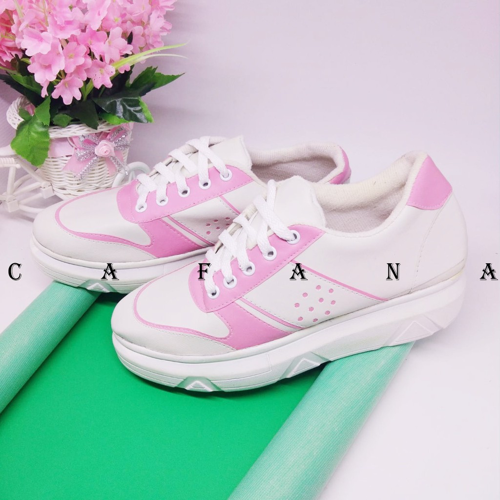 Cafana Sneakers Wanita Casual SDS223 Pink