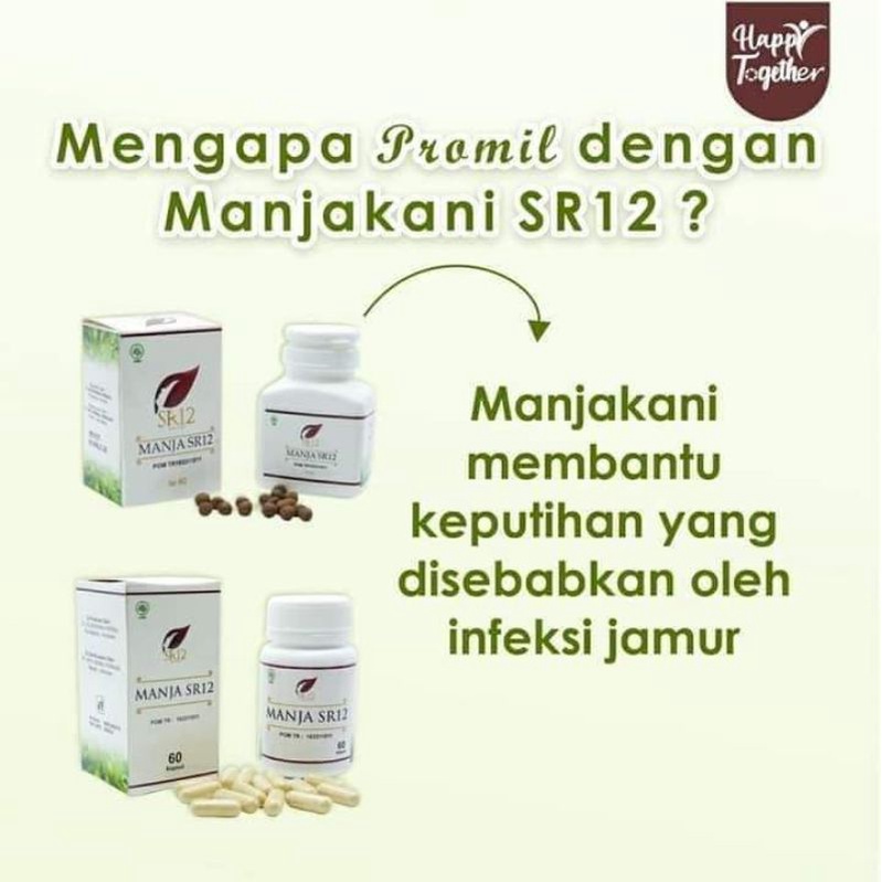 DAHSYAT  MANJAKANI SR12 COCOK UNTUK PROMIL / OBAT HERBAL BPOM