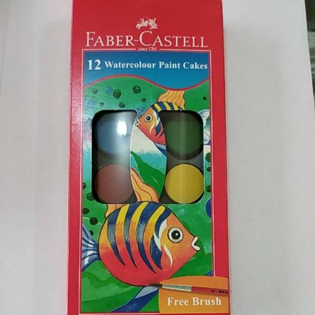 

Cat air 12 warna Faber-Castell