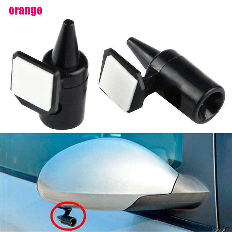 (Happy) 2pcs Peluit Peringatan Ultrasonik Warna Hitam Untuk Mobil / Rusa