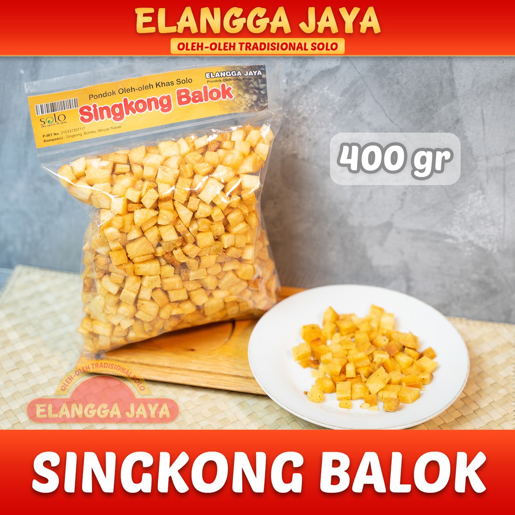 

Singkong Balok Mini Rasa Gurih 400 gr