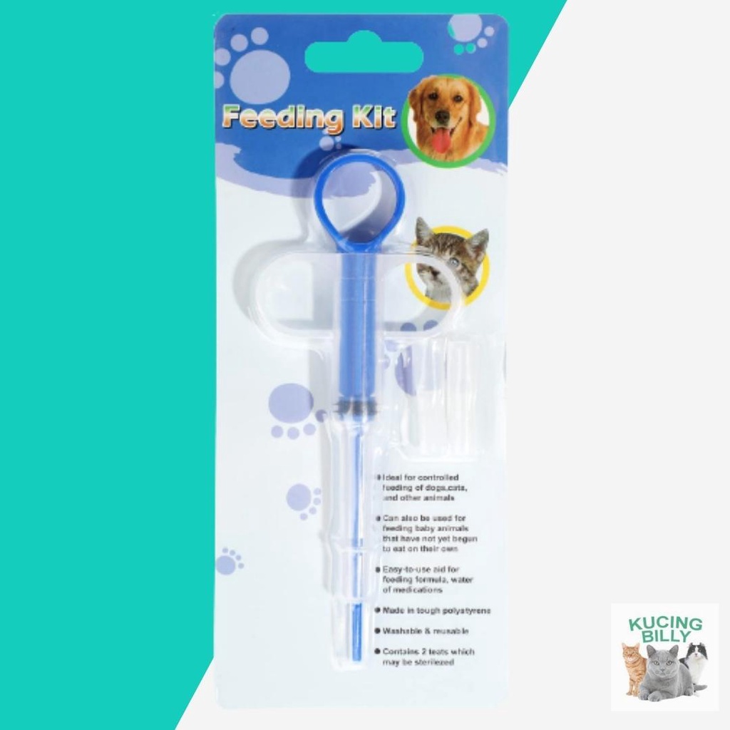 Pil pelontar Feeding kit kucing anjing