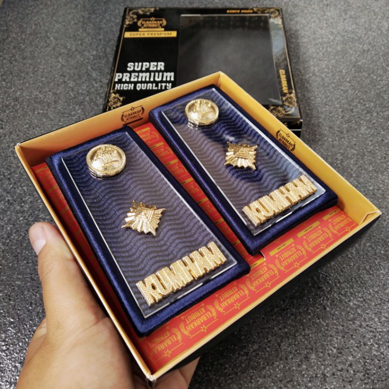 PANGKAT PDH 3D KUMHAM AKRILIK / KEMENKUMHAM / POLSUSPAS / IMIGRASI / CPNS