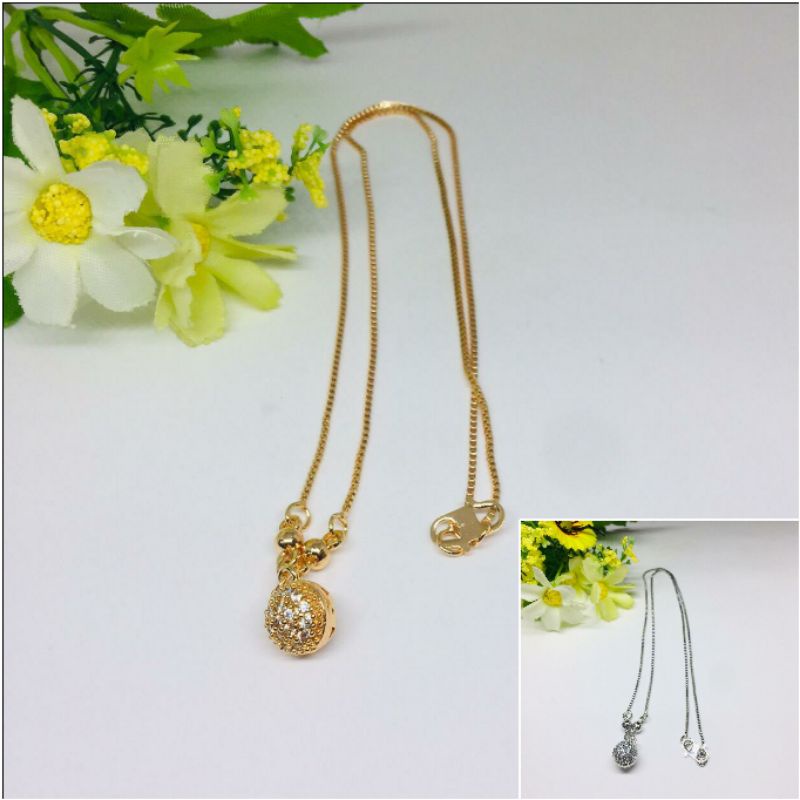 Fourfashion Kalung Xuping Dewasa Premium Motif Bulat TH043