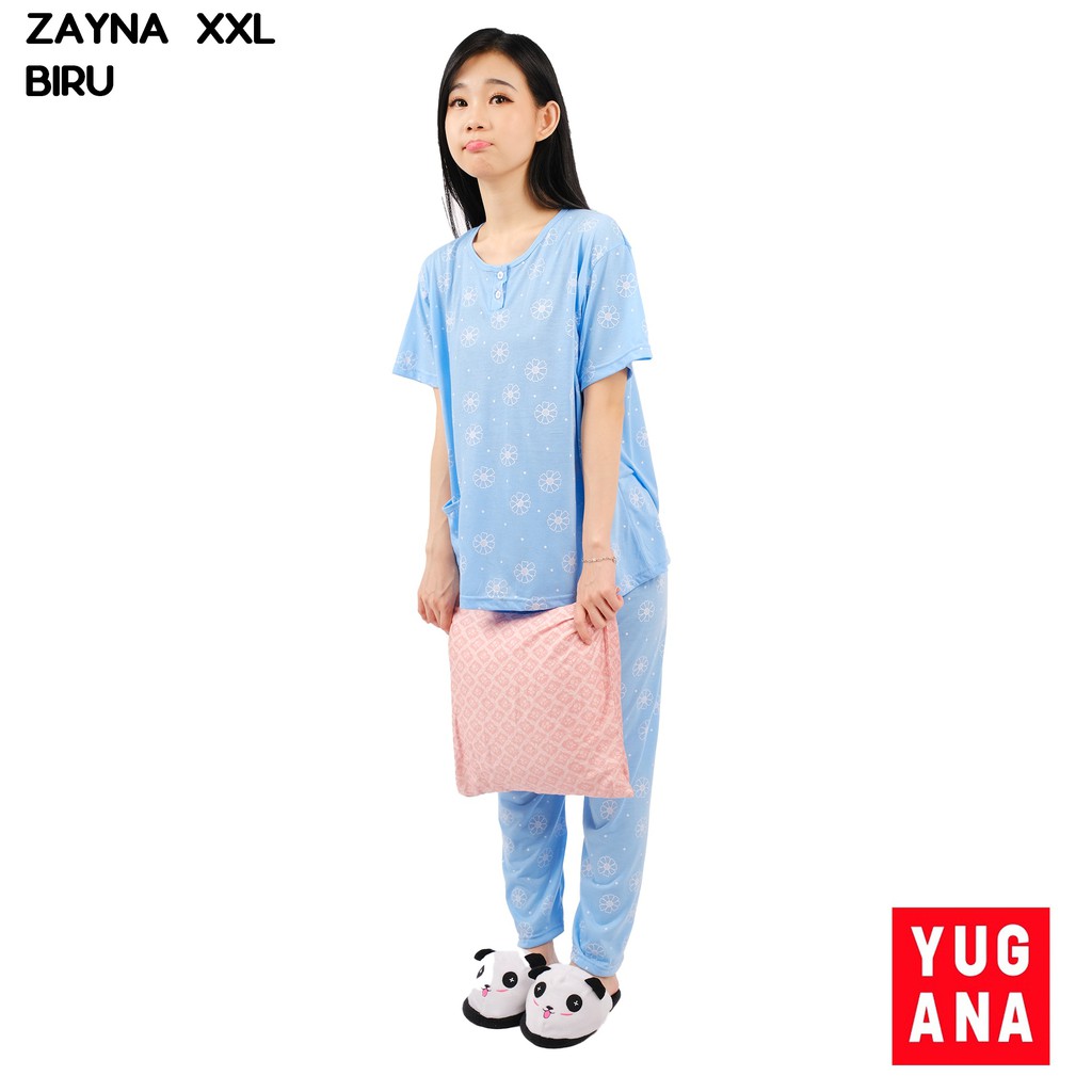 SheFashion ZAYNA Piyama Setelan XXL Jumbo Murah Wanita Kekinian