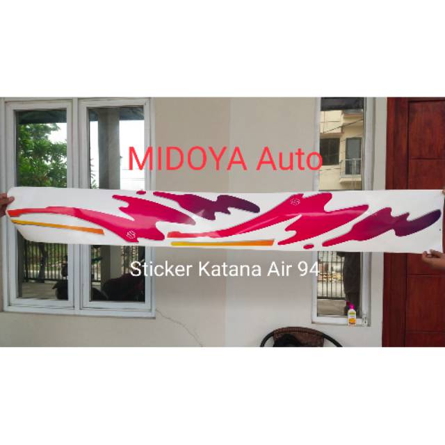 Sticker Stiker Body Suzuki Katana Air Tahun 1994 1set