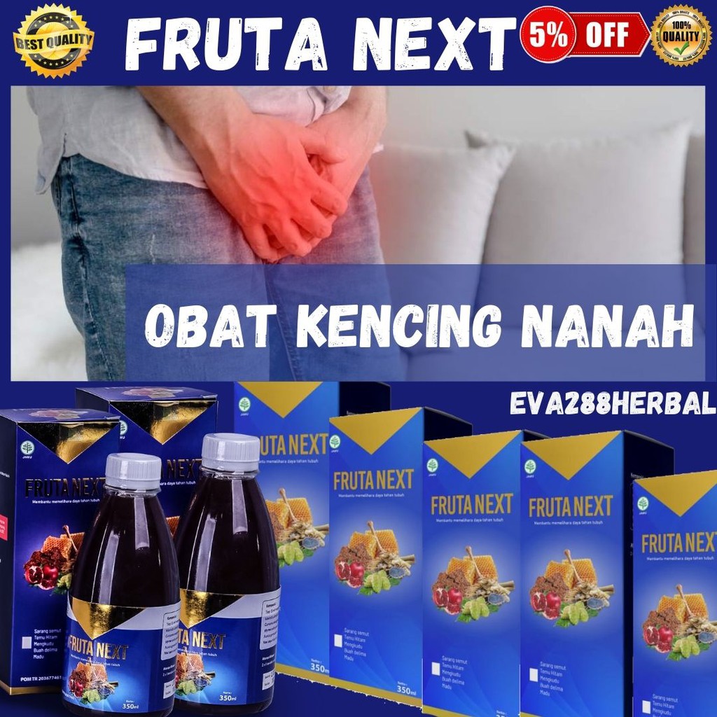 Obat herbal FRUTANEXT Obat Kencing Nanah Paling Ampuh - FrutaNext