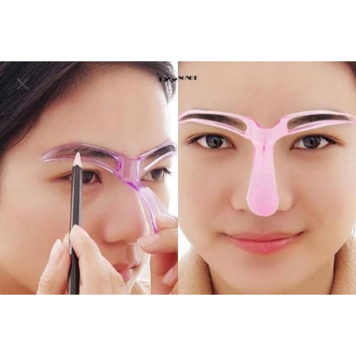 CETAKAN ALIS GAGANG PRAKTIS / CETAKAN ALIS PRAKTIS EYEBROW TEMPLATE SHAPER HANDLE CTA