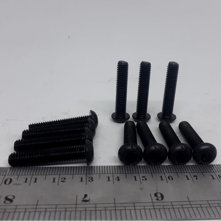 BAUT L BUTTON M8 X 30 BAJA / BAUT M8 / BAUT 13 KUNCI L5 / L 5 / BAUT L M8 X 30 BUTTON / BAUT L BUTTO