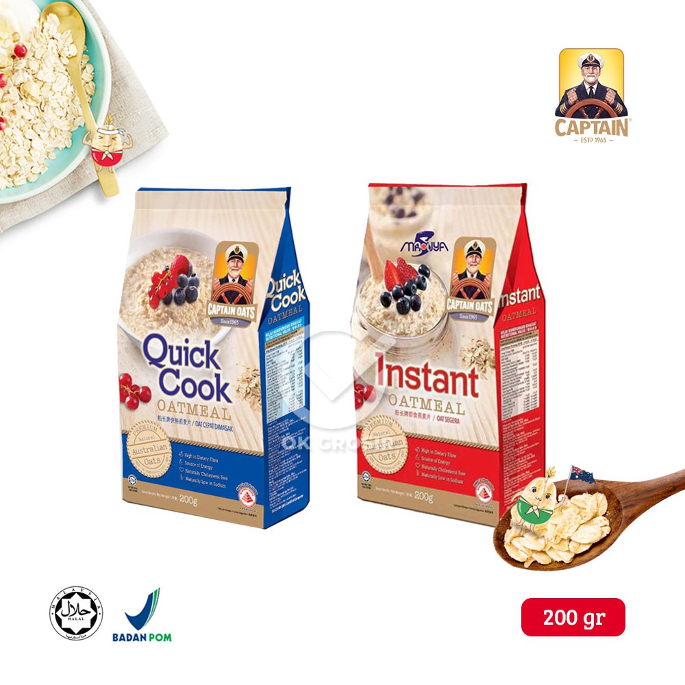 

Captain Oats Oatmeal Cereal Diet (200 gr)
