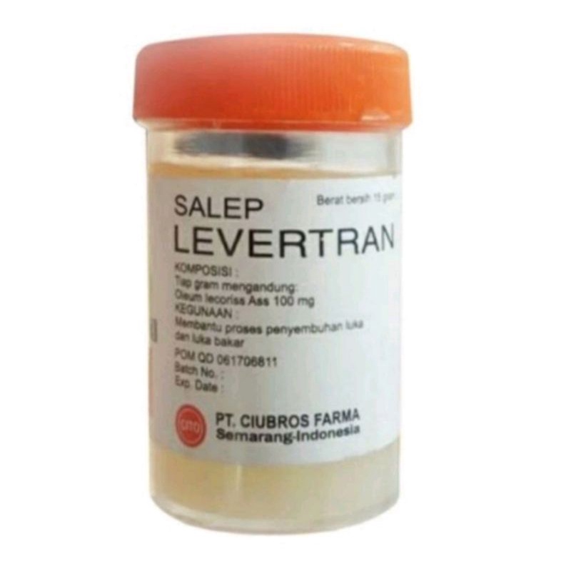 Levertran Salep Luka Bakar.