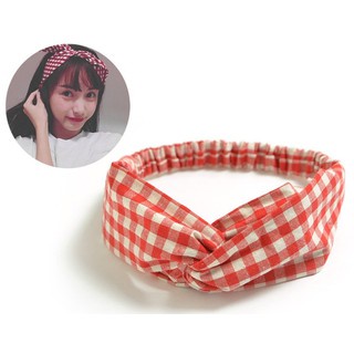 DODORY Bando Motif Wanita  Headband Bandana Simpul Cewek Fashion