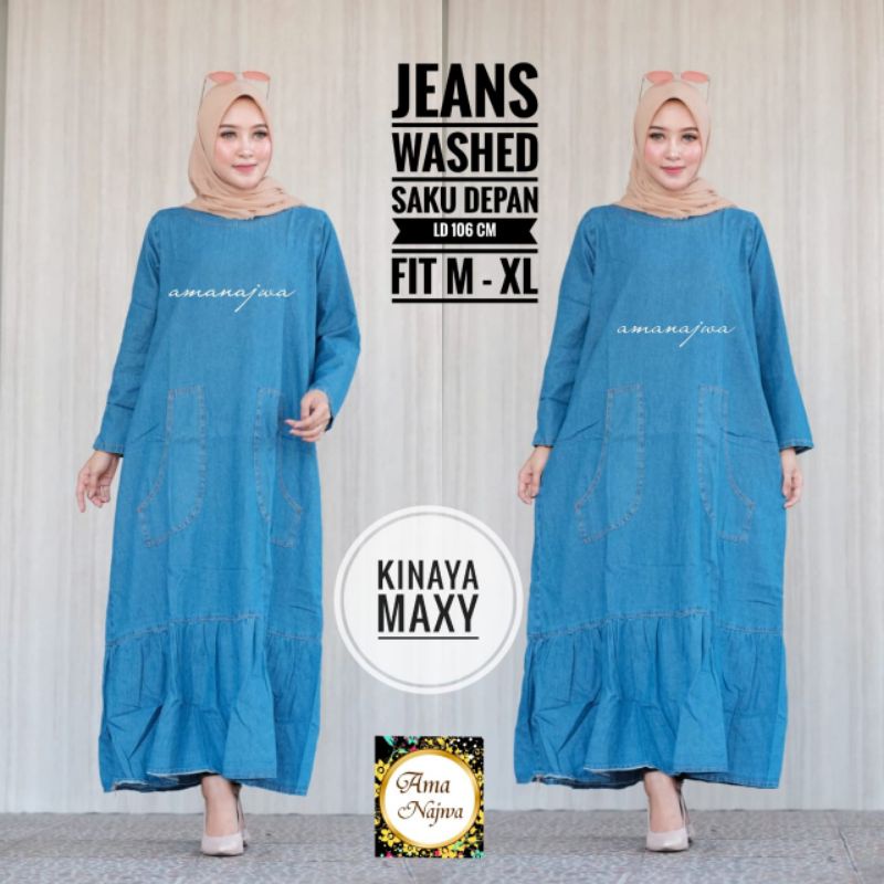 GAMIS KINAYA MAXY BY AMA NAJWA