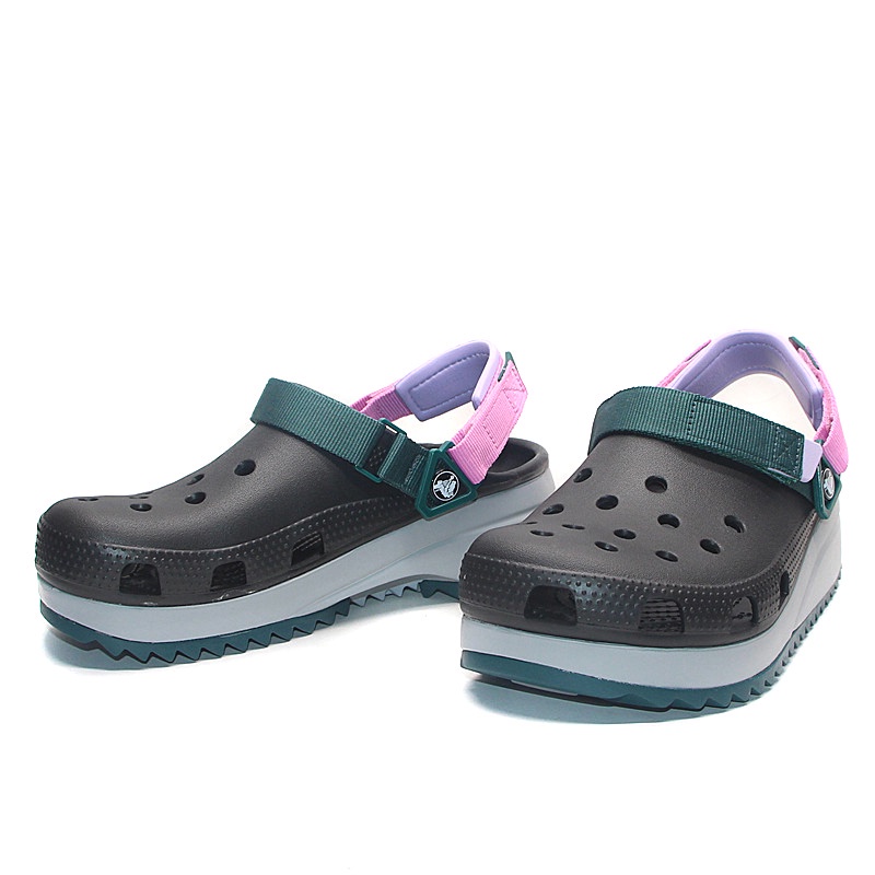 Sandal Crocs New Classic Hiker Clog / Sandal Kasual / Sandal Crocs Unisex / Sandal Karet / Sandal Pria [206772 ]