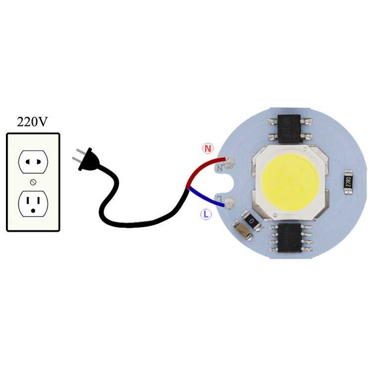 TD - CGC Chip Lampu SMD COB LED Epistar 220V