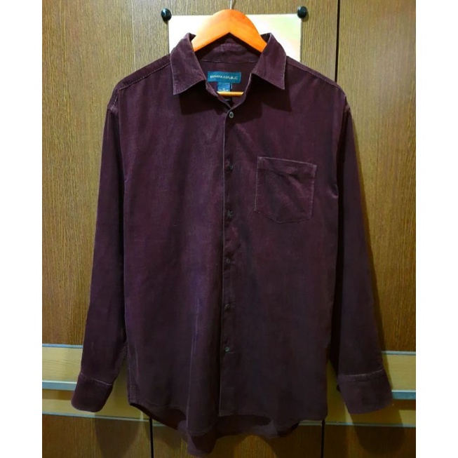 kemeja corduroy by banana Republic
