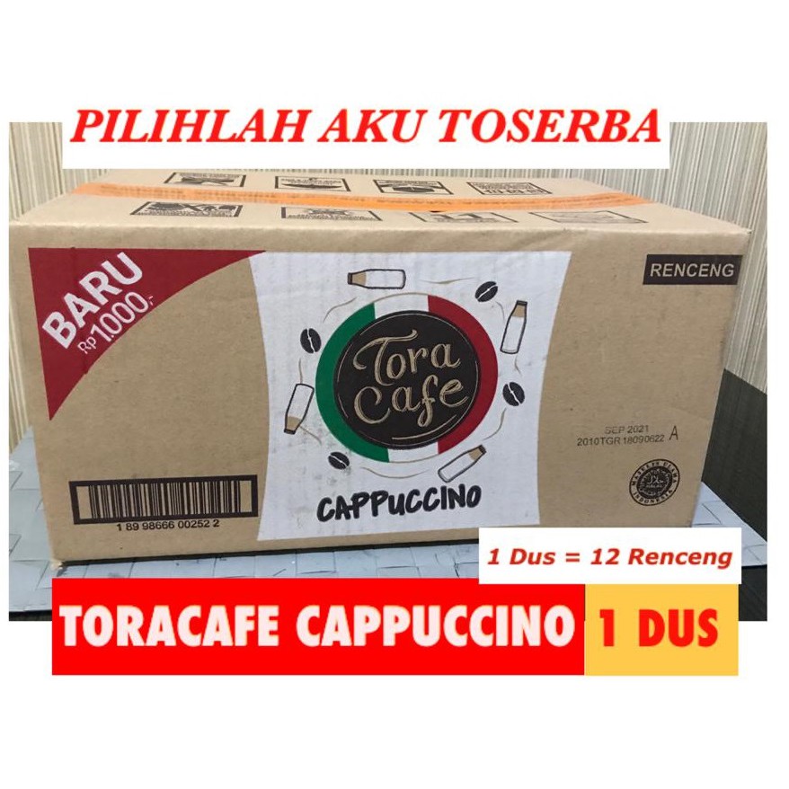 Torabika Tora Cafe CAPPUCCINO 23 gr x 10pcs (HARGA 1 DUS)